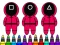 Coloring Book: Squid Game Mask — δωρεάν online παιχνίδι