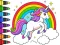 Coloring Book: Magical Unicorn — δωρεάν online παιχνίδι