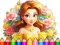Coloring Book: Flower Dress Up — δωρεάν online παιχνίδι