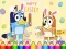 Coloring Book: Bluey Happy Easter — δωρεάν online παιχνίδι