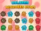 Colored Microbes Rows — δωρεάν online παιχνίδι
