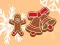 Gingerbreadman Coloring — δωρεάν online παιχνίδι