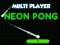 Neon Pong Multi Player — δωρεάν online παιχνίδι