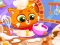 Lovely Virtual Cat At Restaurant — δωρεάν online παιχνίδι