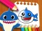 Baby Shark Coloring Book — δωρεάν online παιχνίδι
