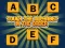 Touch The Alphabet In The Oder — δωρεάν online παιχνίδι