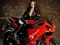 Motorcycle And Girls Slide — δωρεάν online παιχνίδι