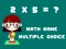 Math Game Multiple Choice — δωρεάν online παιχνίδι