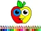 Back To School: Apple Coloring Book — δωρεάν online παιχνίδι