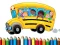 School Bus Coloring Book — δωρεάν online παιχνίδι