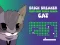 Brick Breaker Chipi Chipi Chapa Chapa Cat — δωρεάν online παιχνίδι