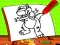 Easy Kids Coloring Dinosaur — δωρεάν online παιχνίδι