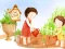 Cartoon Childrens Day Puzzle — δωρεάν online παιχνίδι