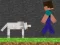 Steve and Wolf — δωρεάν online παιχνίδι