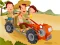 Cartoon Tractor Puzzle — δωρεάν online παιχνίδι