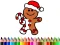 Back To School: Christmas Cookies Coloring — δωρεάν online παιχνίδι