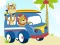 Cute animals with cars difference — δωρεάν online παιχνίδι