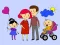 Happy Family Coloring Book — δωρεάν online παιχνίδι