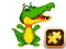 Aligator Puzzle — δωρεάν online παιχνίδι
