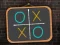 Tic Tac Toe blackboard — δωρεάν online παιχνίδι