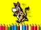 Back To School Coloring Book Donkey — δωρεάν online παιχνίδι