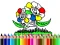 Back to School: Flowers Coloring — δωρεάν online παιχνίδι