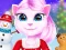 Cat Girl Christmas Decor Game — δωρεάν online παιχνίδι
