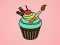 Yummy Cupcake Coloring — δωρεάν online παιχνίδι