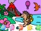 Color By Code Volcano Hedgehog — δωρεάν online παιχνίδι