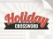 Holiday Crossword — δωρεάν online παιχνίδι