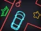 Neon Car Puzzle — δωρεάν online παιχνίδι