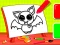 Easy Kids Coloring Bat — δωρεάν online παιχνίδι
