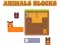Animals Blocks — δωρεάν online παιχνίδι