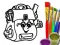 Back To School: School Bag Coloring Book — δωρεάν online παιχνίδι