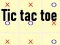 Tic tac toe — δωρεάν online παιχνίδι
