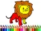 Back To School: Lion Coloring Book — δωρεάν online παιχνίδι