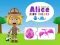 World of Alice Dino Colors — δωρεάν online παιχνίδι