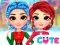 Rainbow Girls Christmas Outfits — δωρεάν online παιχνίδι