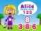 World of Alice Numbers Shapes — δωρεάν online παιχνίδι