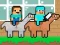 Noob vs Pro HorseCraft — δωρεάν online παιχνίδι