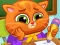 Lovely Virtual Cat At School — δωρεάν online παιχνίδι