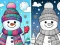 Coloring book Winter — δωρεάν online παιχνίδι