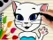 Talking Angela Coloring Book — δωρεάν online παιχνίδι