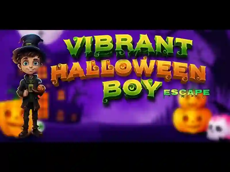 Vibrant Halloween Boy Escape — δωρεάν online παιχνίδι