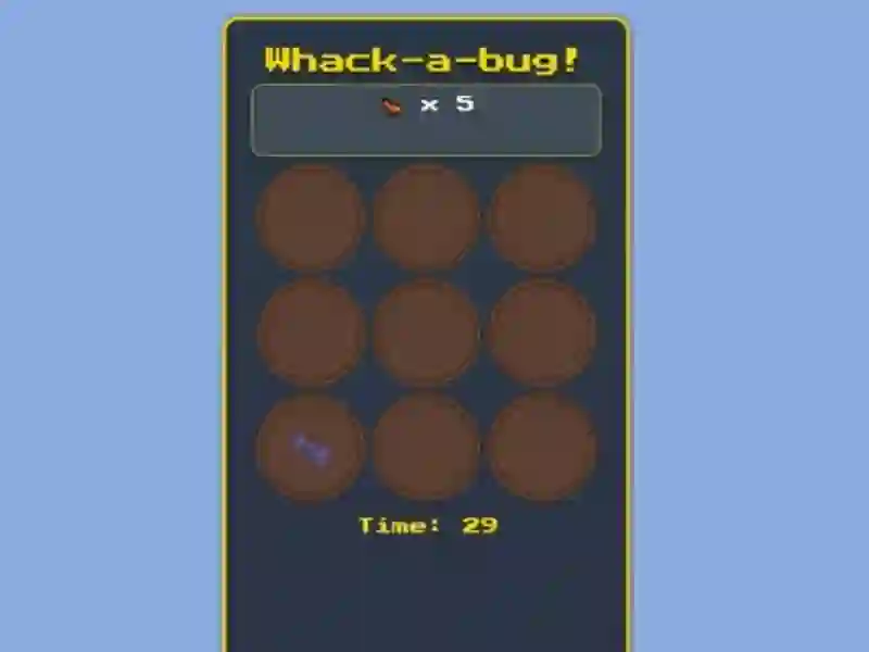 Whack A Bug Challenge — δωρεάν online παιχνίδι