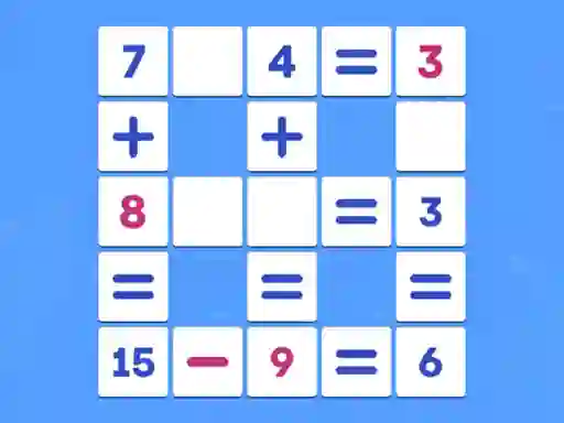 Mathematical Crossword — δωρεάν online παιχνίδι
