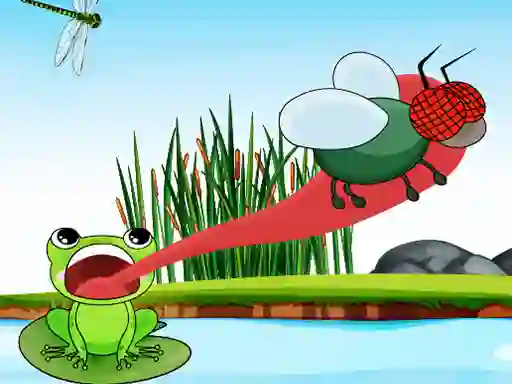 Hungry Frog — δωρεάν online παιχνίδι