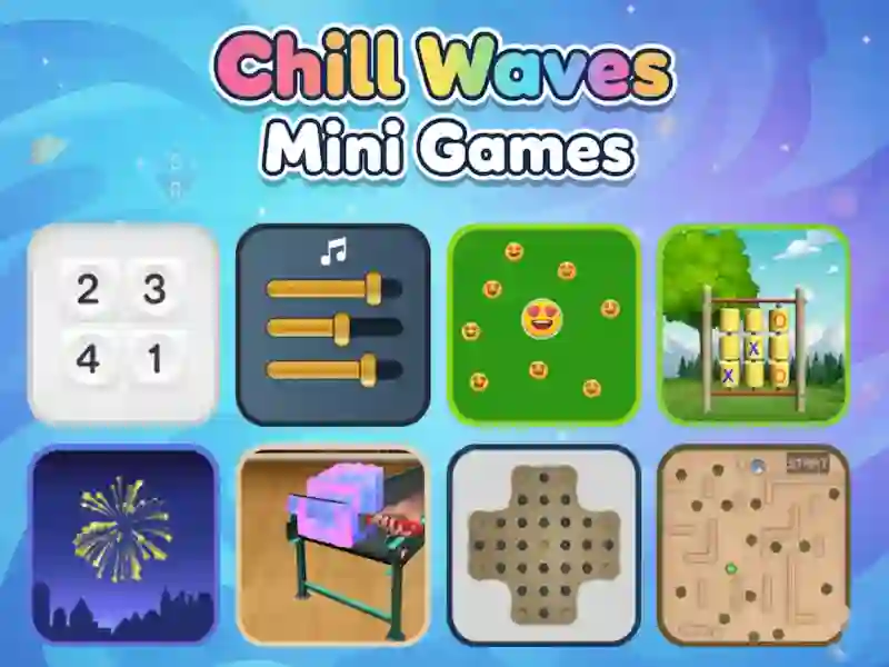 Chill Waves Mini Games — δωρεάν online παιχνίδι