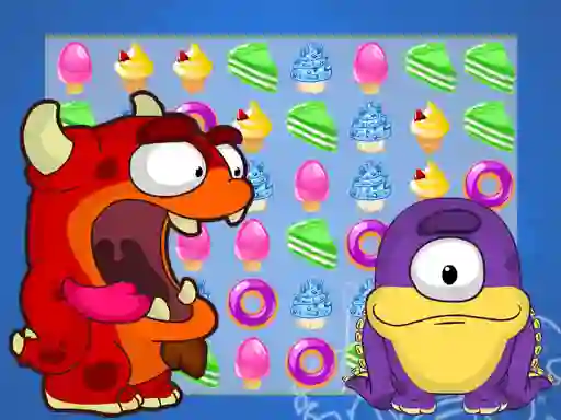 Candy Monster Match 3 — δωρεάν online παιχνίδι
