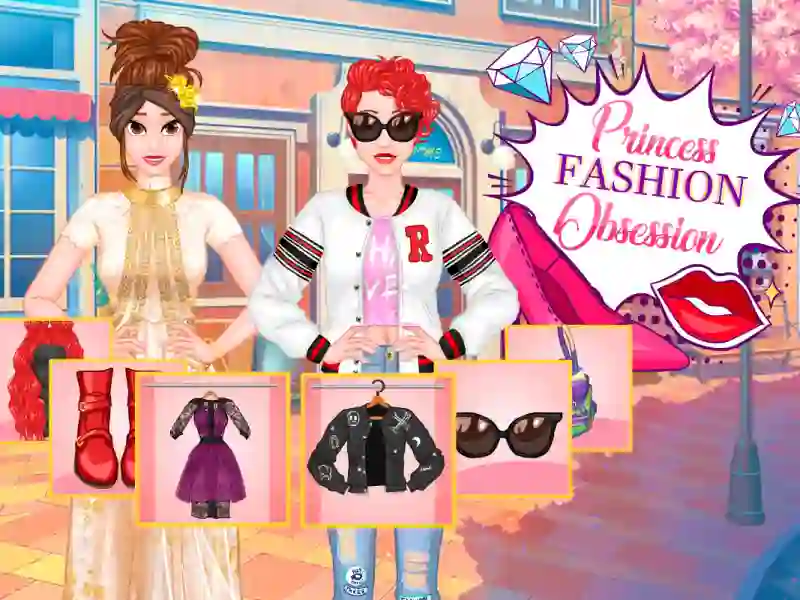 Princess Fashion Obsession — δωρεάν online παιχνίδι